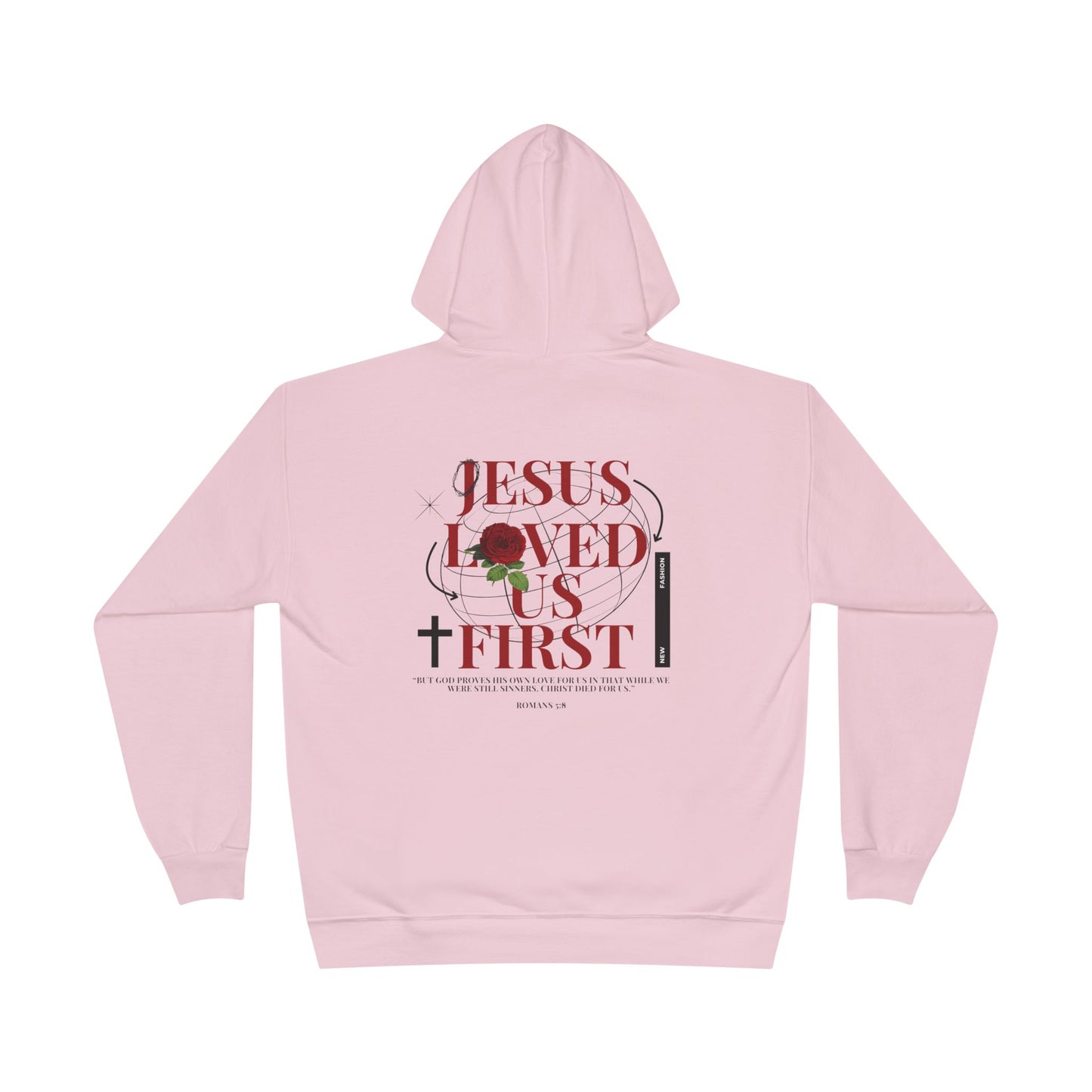 Romans 5:8 EcoSmart Hoodie