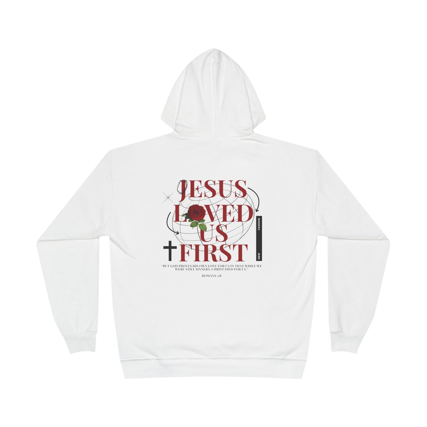Romans 5:8 EcoSmart Hoodie